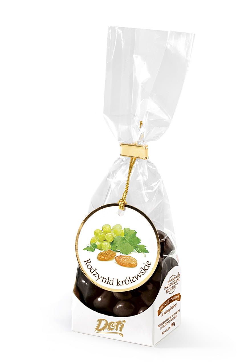 Royal raisins( grapes) in chocolate 100g