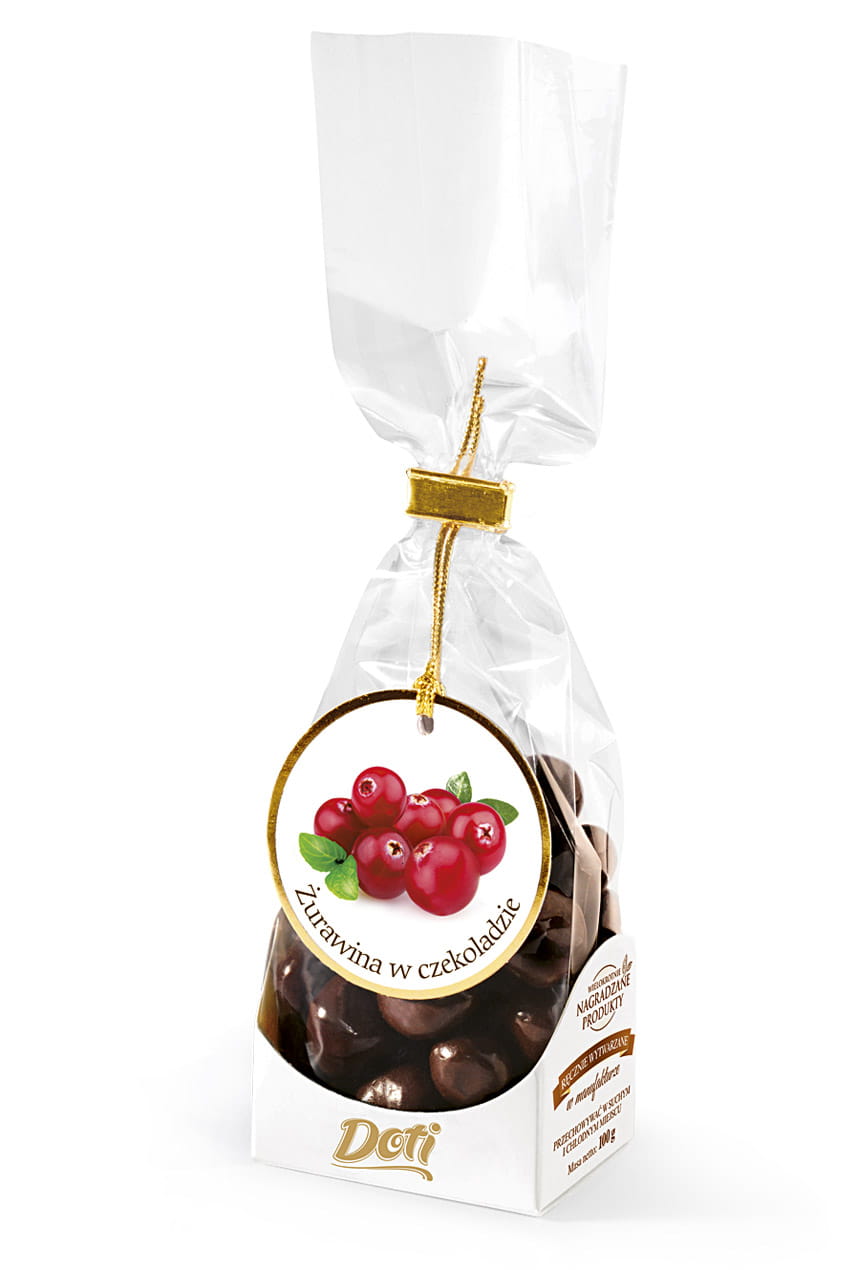 Cranberry in chocolate 100g