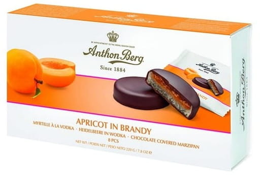 Chocolates Anthon Berg – Apricots in brandy220g
