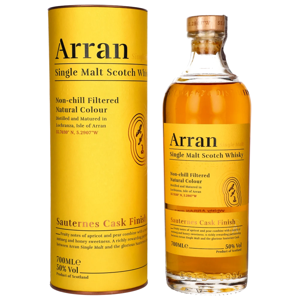 Whisky Arran Sauternes Cask Finish 50% 0,7l