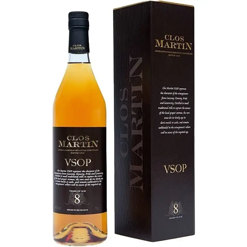 Armagnac VSOP 8YO Clos Martin 40% 0,7l in carton