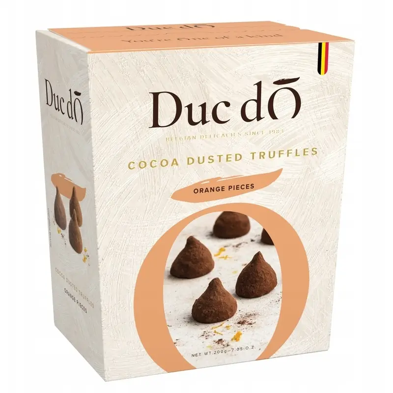 Trufle belgijskie z pomarańczą Duc d'O 200g