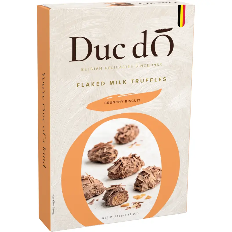Trufle Duc d'O milk truffles z ciasteczkami 100g