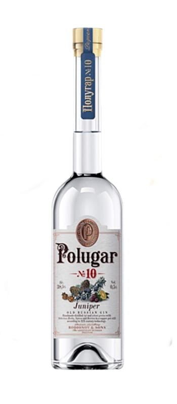 Vodka Polugar No 10 Juniper 38,5% 0,5l