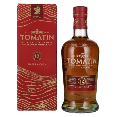 Whiskey Tomatin 12yo Sherry Finish 0,7l