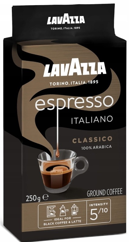 Ground coffee Lavazza l'Espresso Italiano 250g