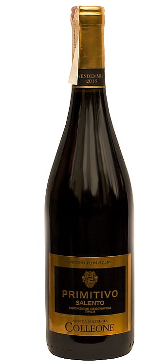 Wine Colleone Primitivo Salento Italy 0,7l