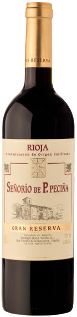 Wine Señorio de P. Peciña Gran Reserva Tempranillo/Graciano/Garnacha Rioja Spain 0,75l