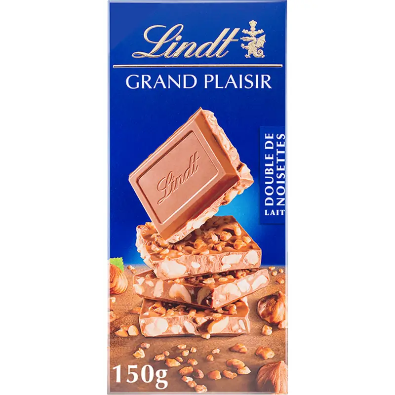 Chocolate Lindt Grand Plaisir with hazelnuts 150g