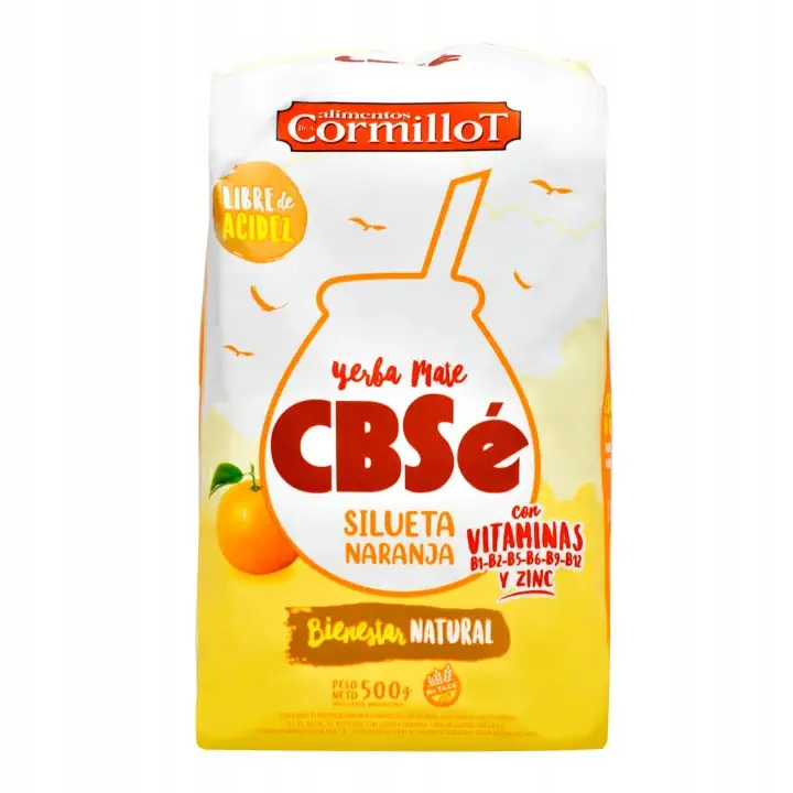 Yerba Mate CBSe Silueta Naranja 0,5kg