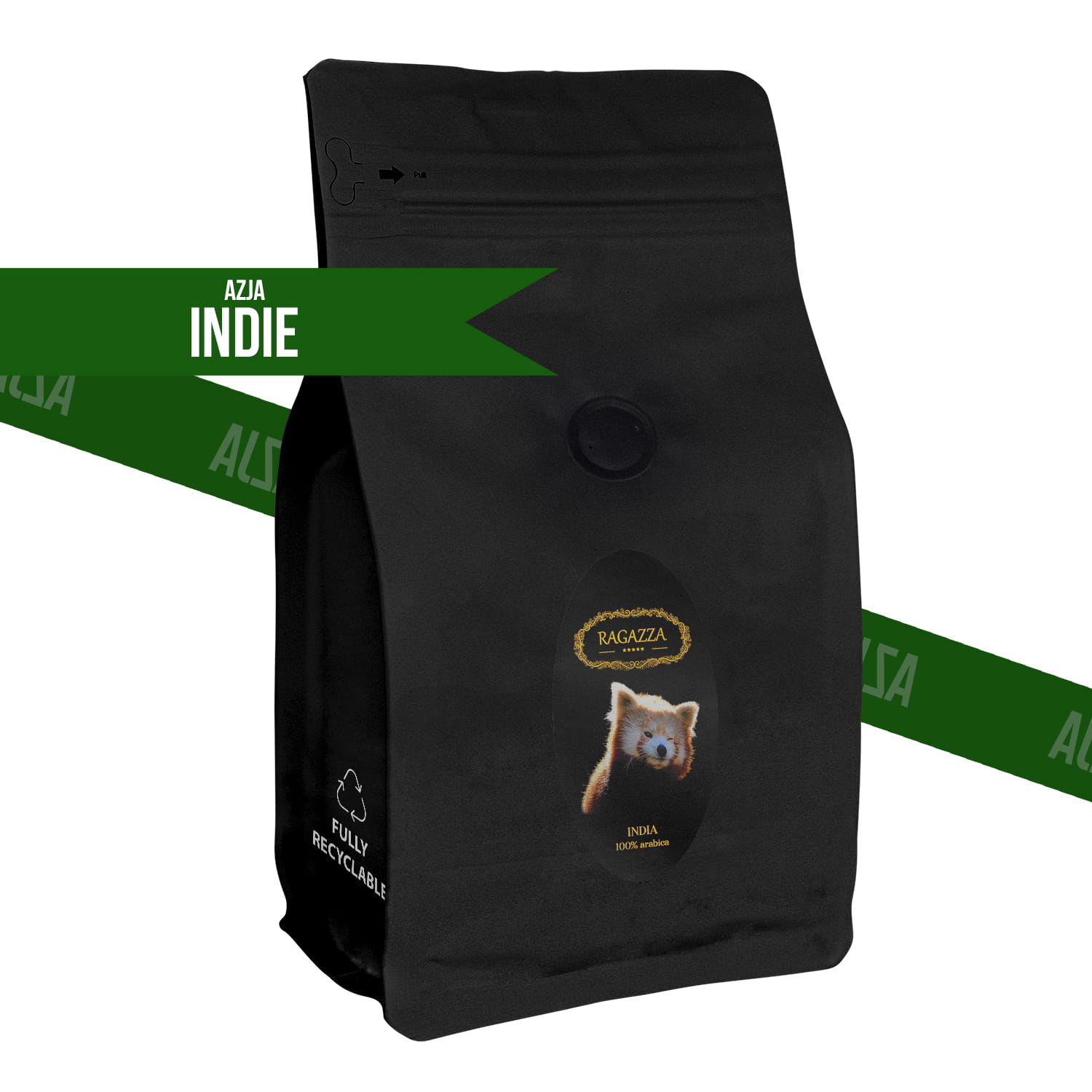 Coffee Ragazza India Monsooned Malabar AA arabica 100%