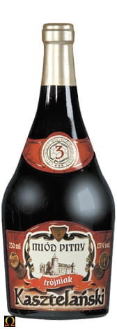 Mead  Trójniak Kasztelański 0,75l  (traditional Polish mead)