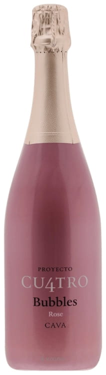 Cava Proyecto Cu4tro Bubbles Rose 11,5% 0,75l