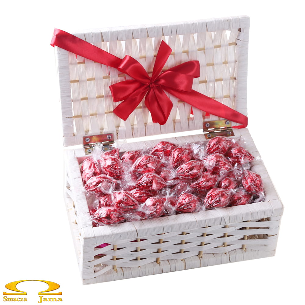 Chest of pralinesLindt Lindor Yoghurt-Raspberry1kg
