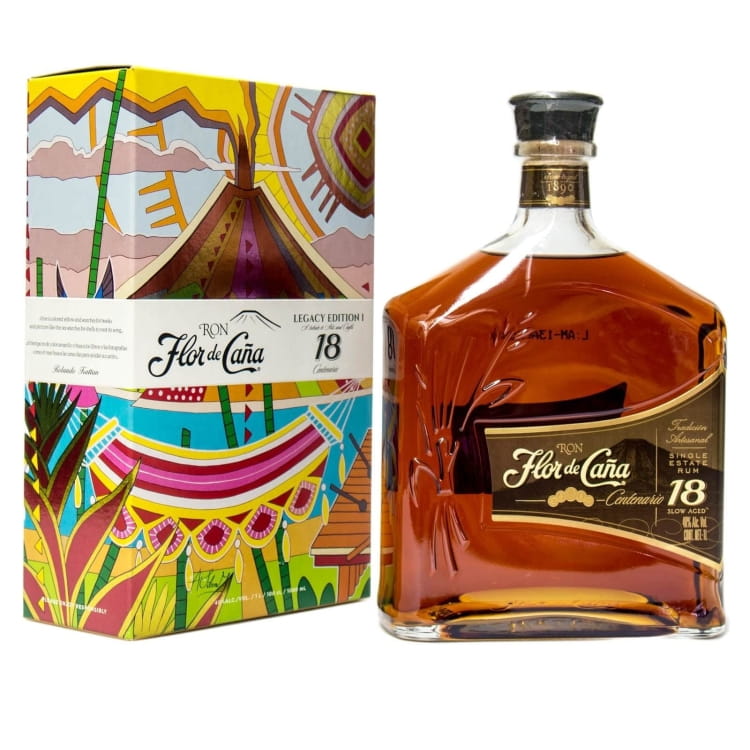 Rum Flor de Caña Centenario 18 Legacy 40% YO 1l w kartoniku