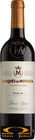 Wine Marques de Murrieta Reserva Finca Ygay Tempranillo/Garnacha/Mazuelo Spain 0,75l