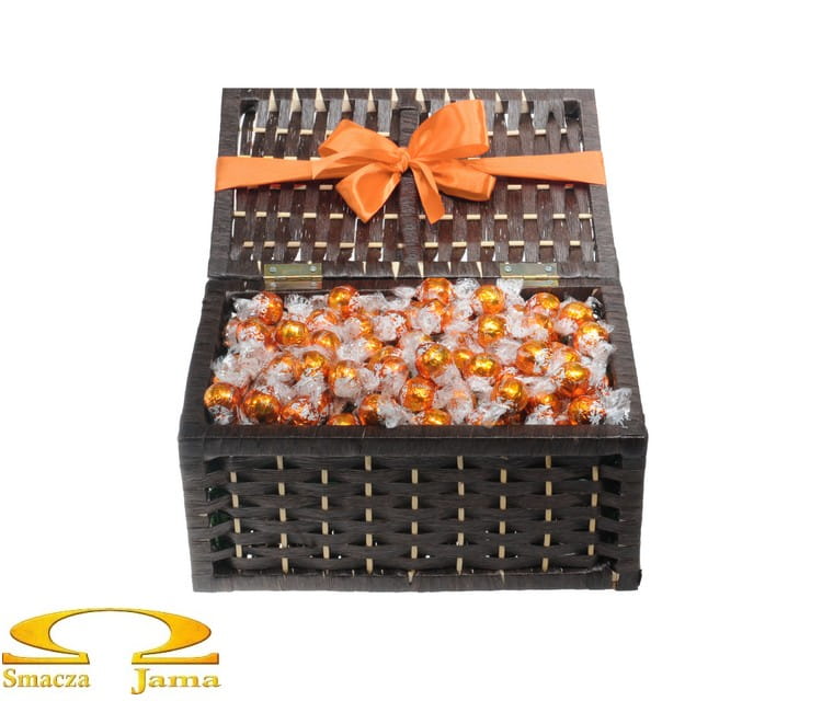 Chest of pralines Lindt Lindor Orange 1kg