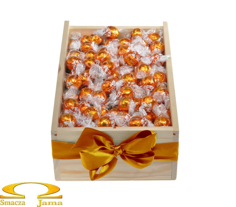 Chest of pralines Lindt Lindor Orange 1kg