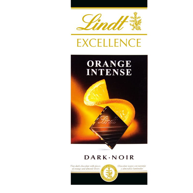 Chocolate Lindt Excellence Intense Orange 100g