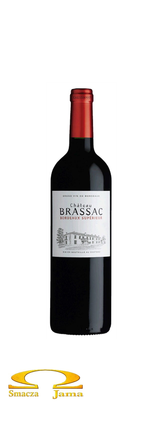 Wine Chateau Brassac France 0,75l