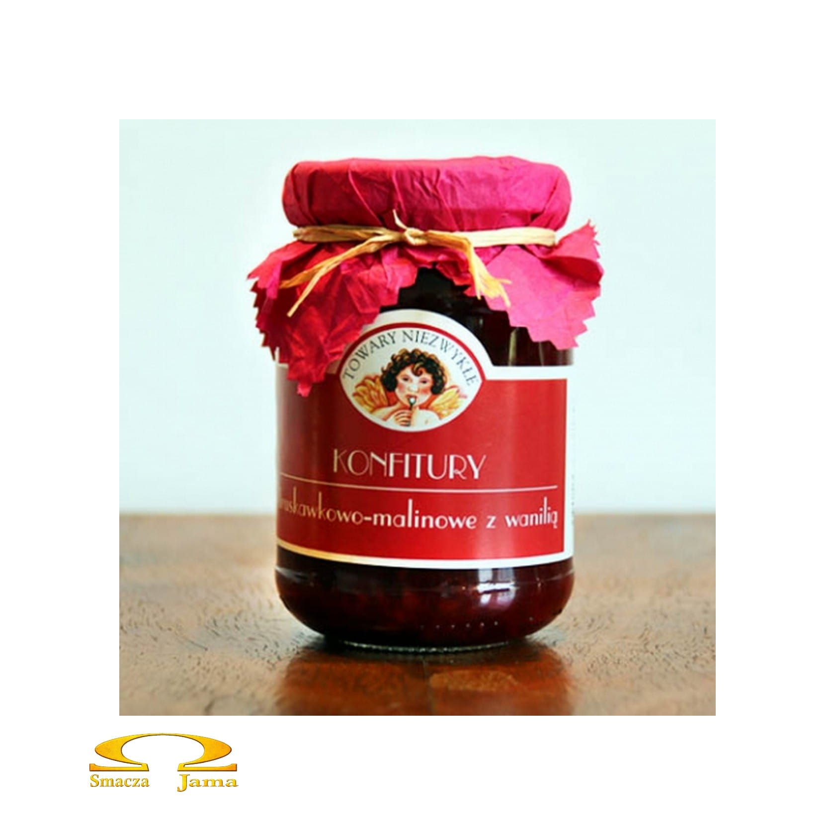 Strawberry-raspberry jam with vanila Unusual Goods Towary Niezwykłe 200g
