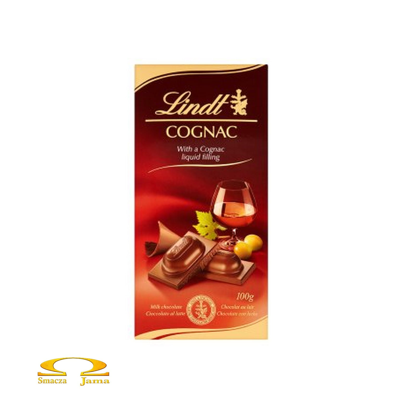 Filled Chocolate  Lindt Cognac 100g