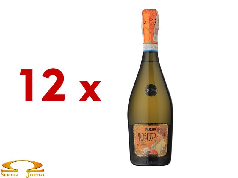 12 butelek Mucha Prosecco D.O.C. Treviso 0,75l